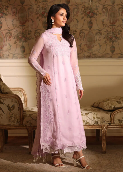 Rosy Orchid Luxe Pakistani Salwar